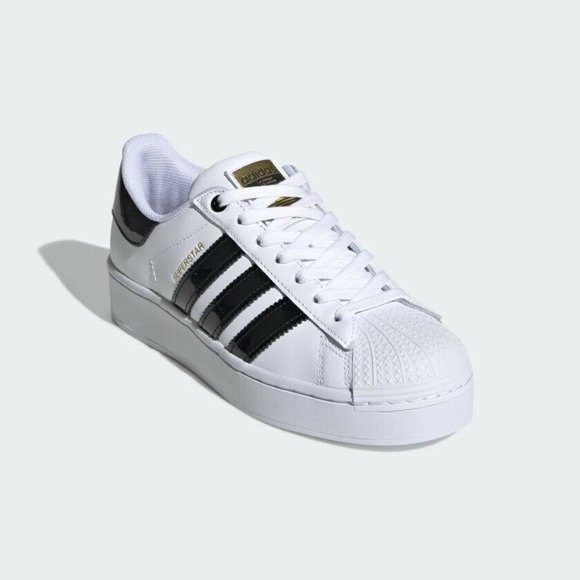 adidas Originals Shoes - Adidas Originals Womens White Black SUPERSTAR BOLD Sneakers Size 7 us FV3336
